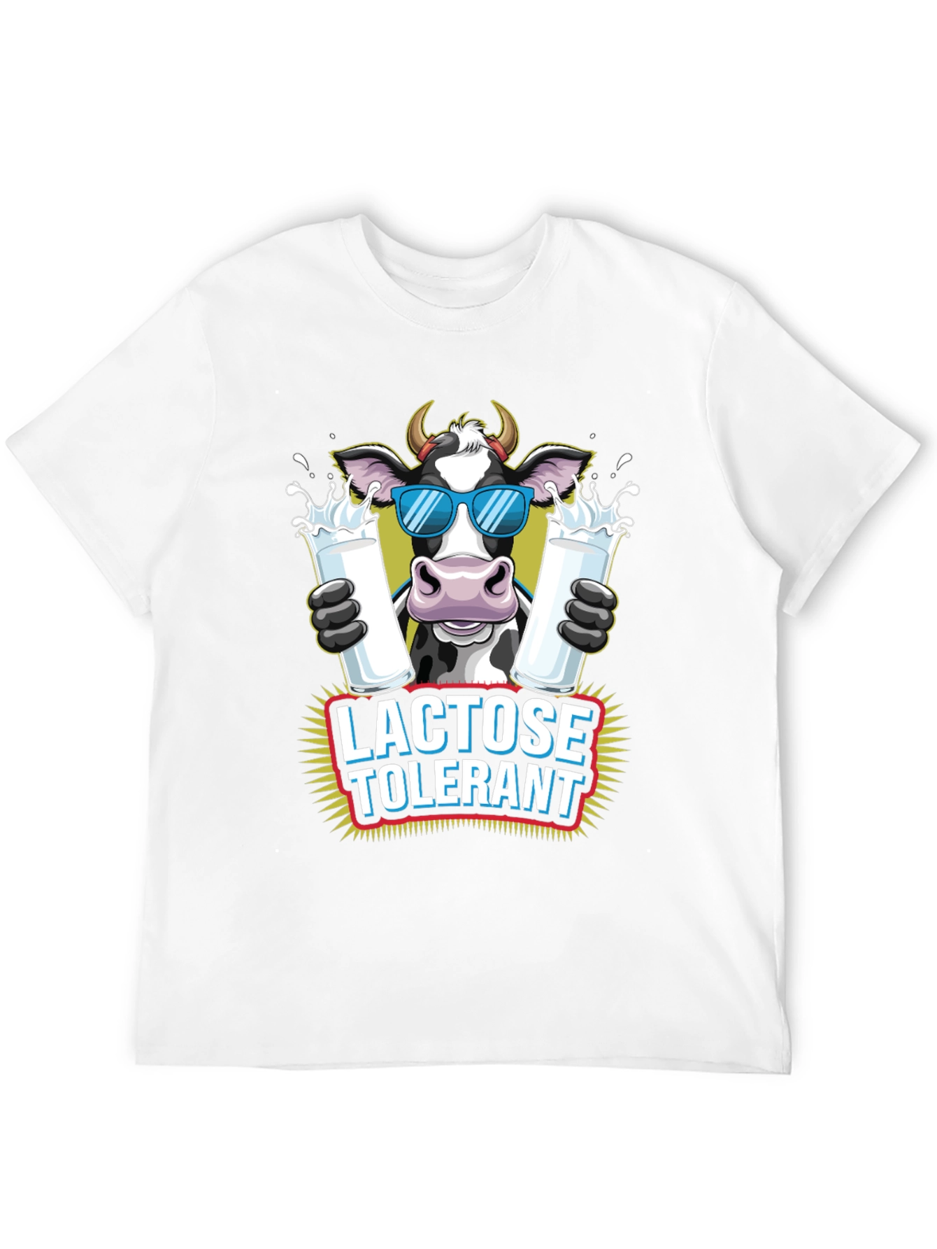 Lactose Tolerant Cow Graphic Tee