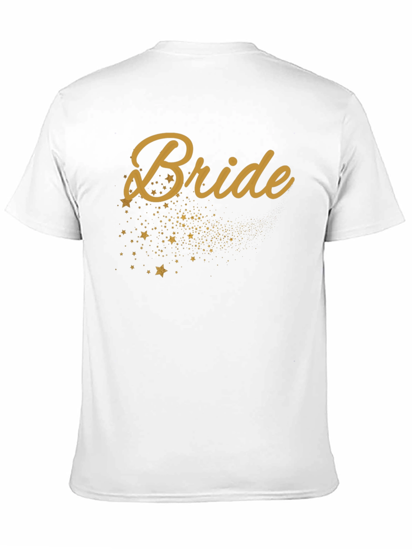 Bride T-Shirt with Star Design - Wedding Party Tee