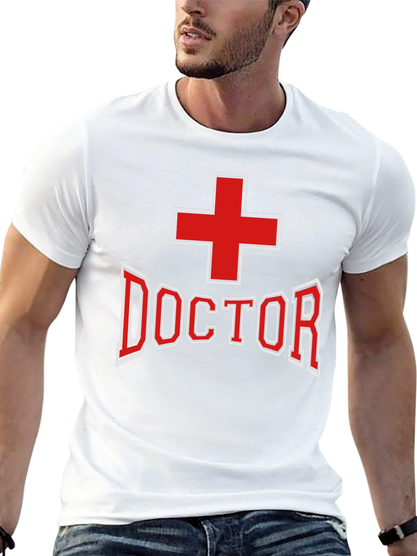 Doctor T-Shirt - Red Cross Design