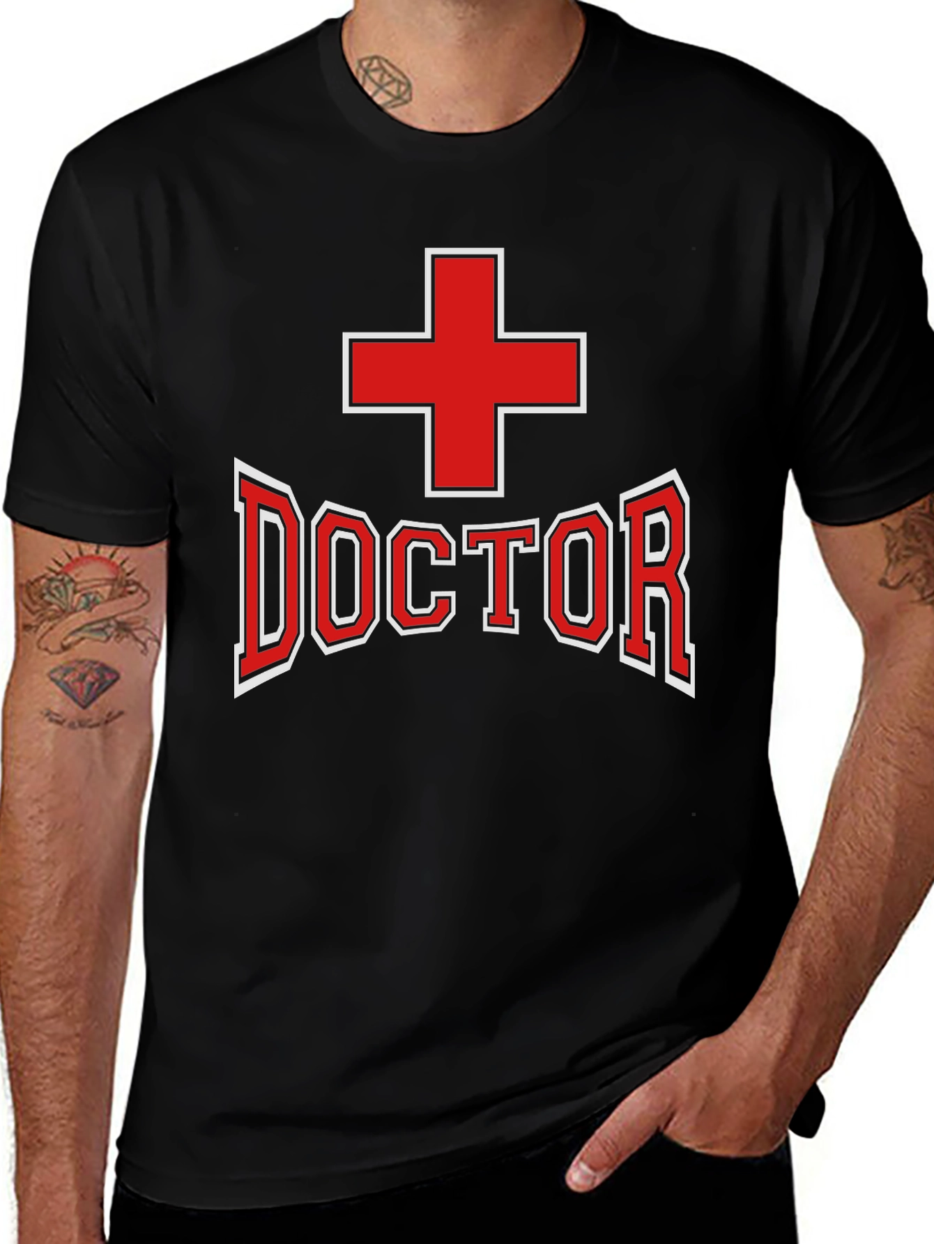 Doctor T-Shirt - Red Cross Design