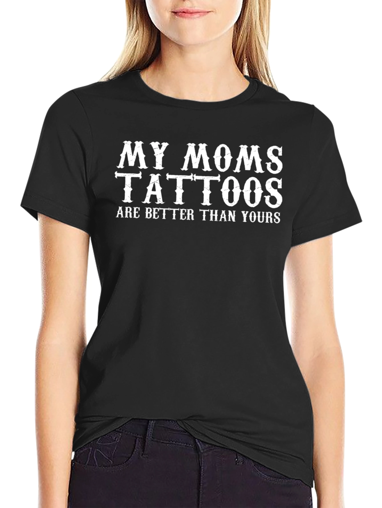 My Moms Tattoos Tee - Funny Graphic T-Shirt