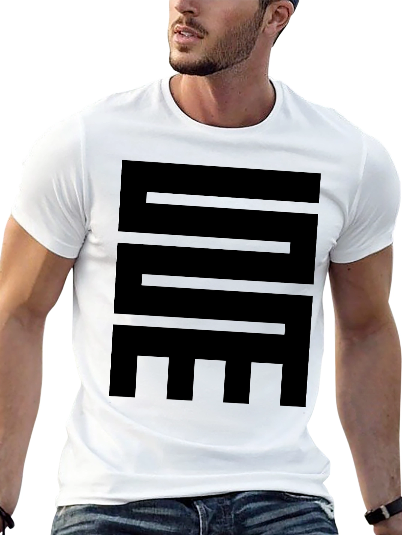 Adinkra Mmere Dane T-Shirt - Black