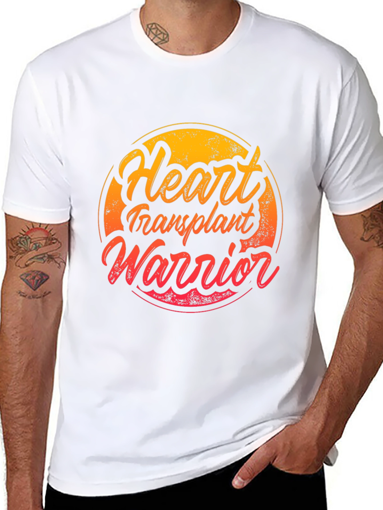 Heart Transplant Warrior Graphic Tee