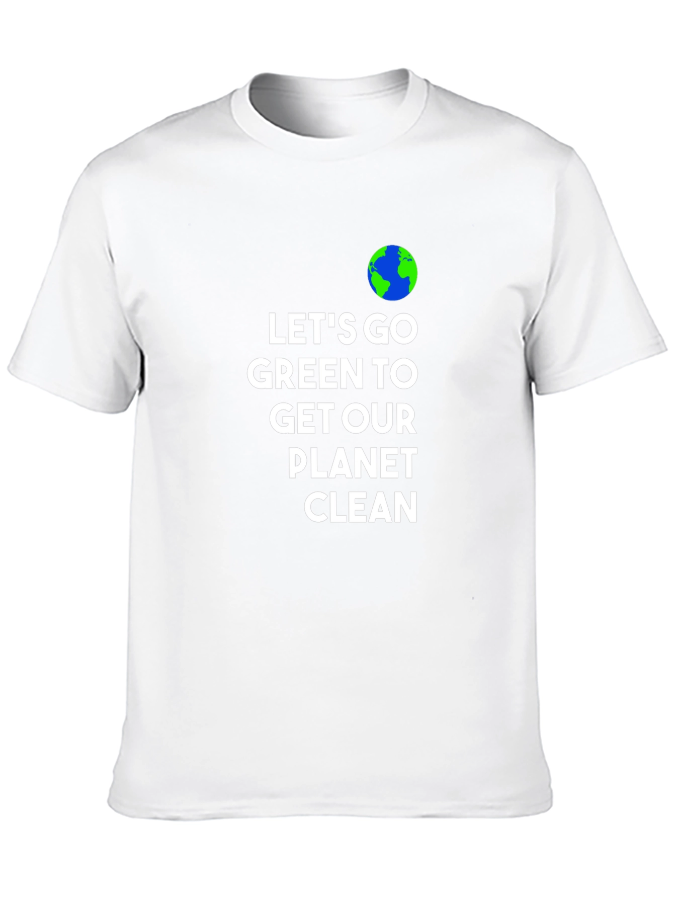 Go Green Planet Clean Graphic Tee