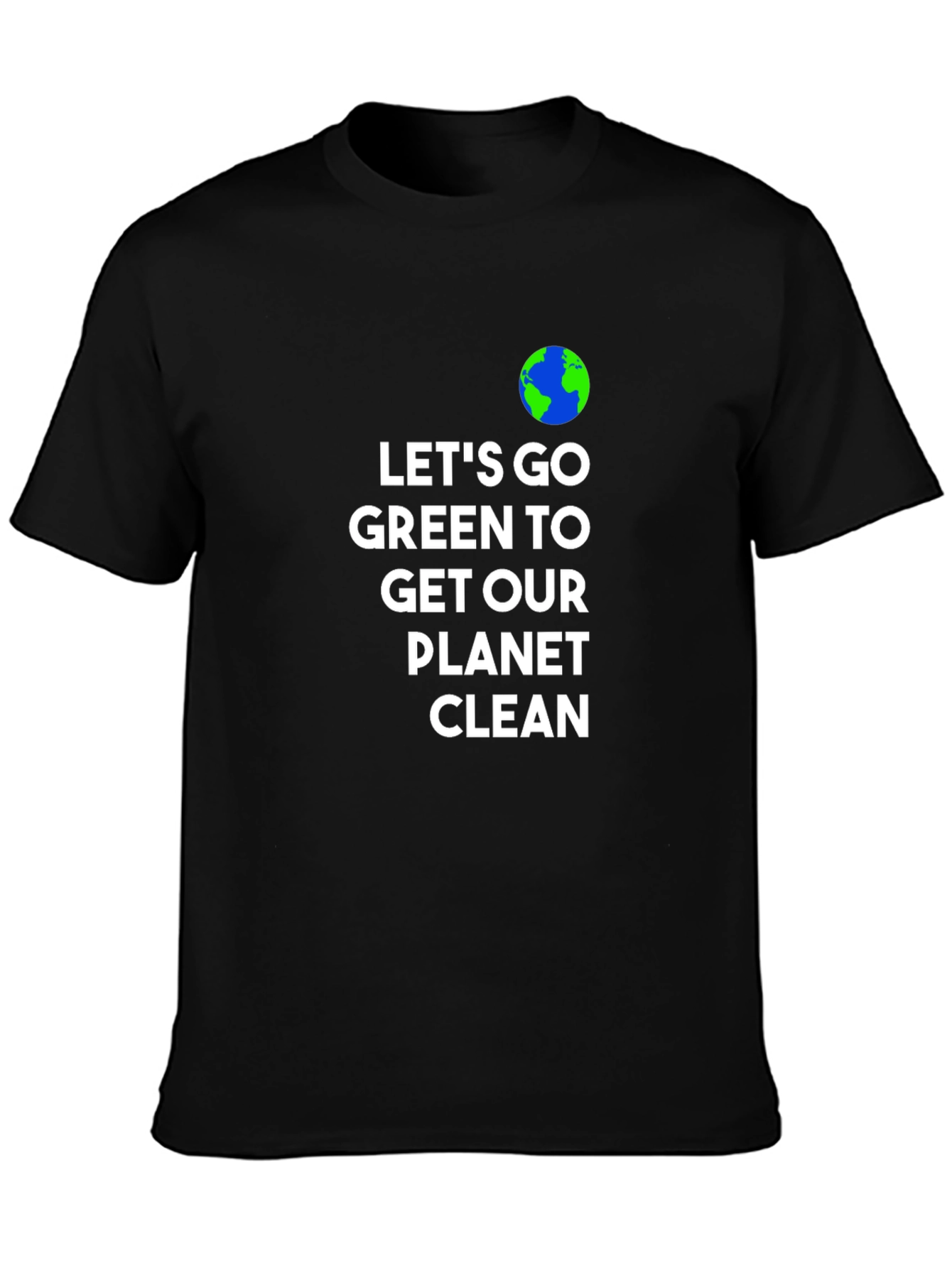 Go Green Planet Clean Graphic Tee
