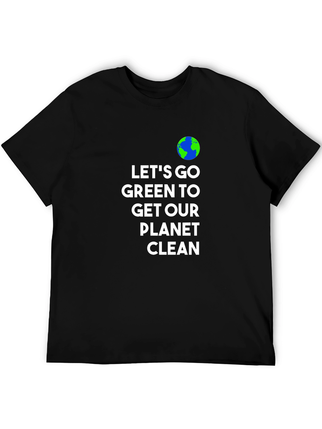 Go Green Planet Clean Graphic Tee
