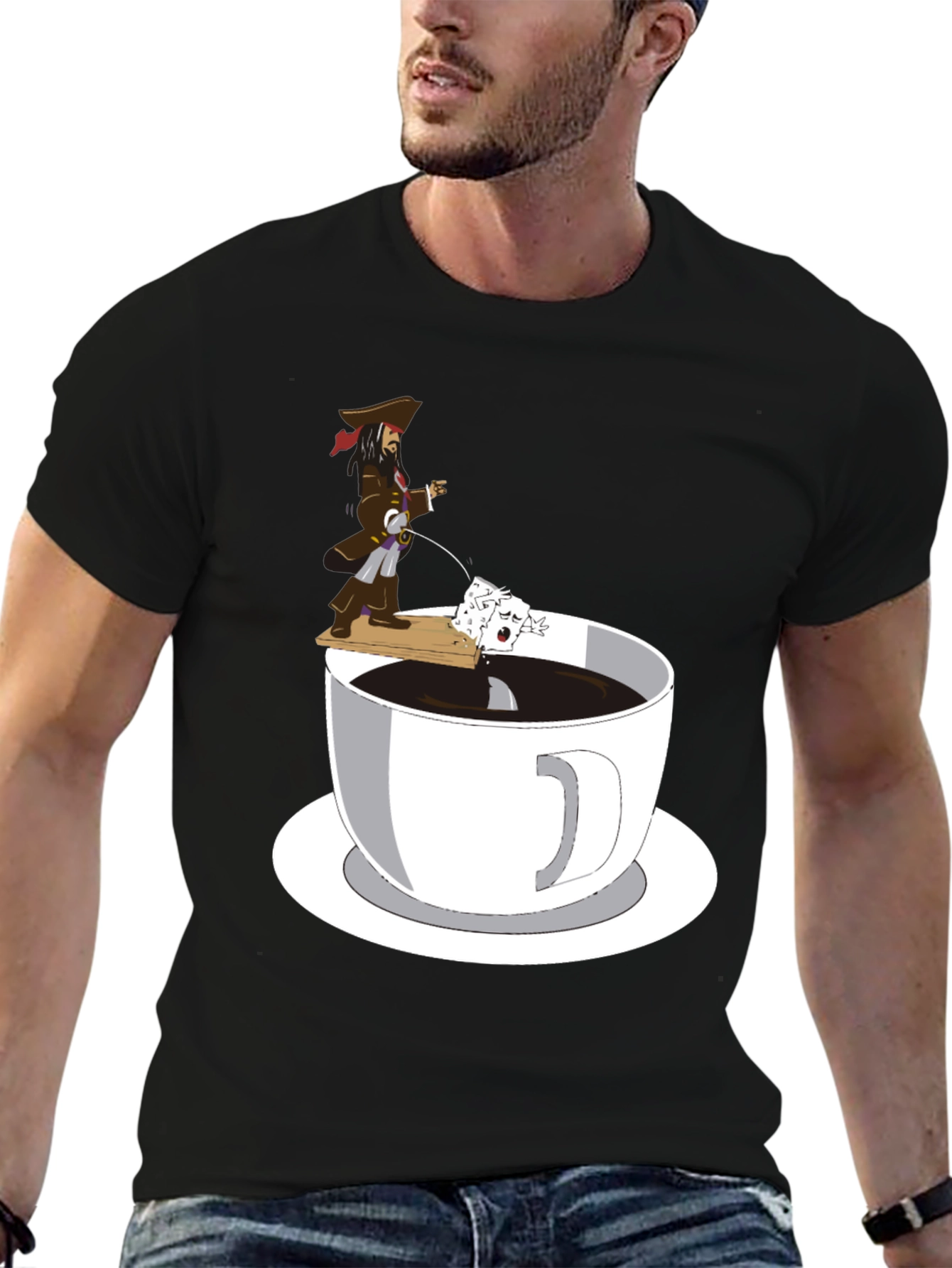 Pirate & Sugar Cube T-Shirt