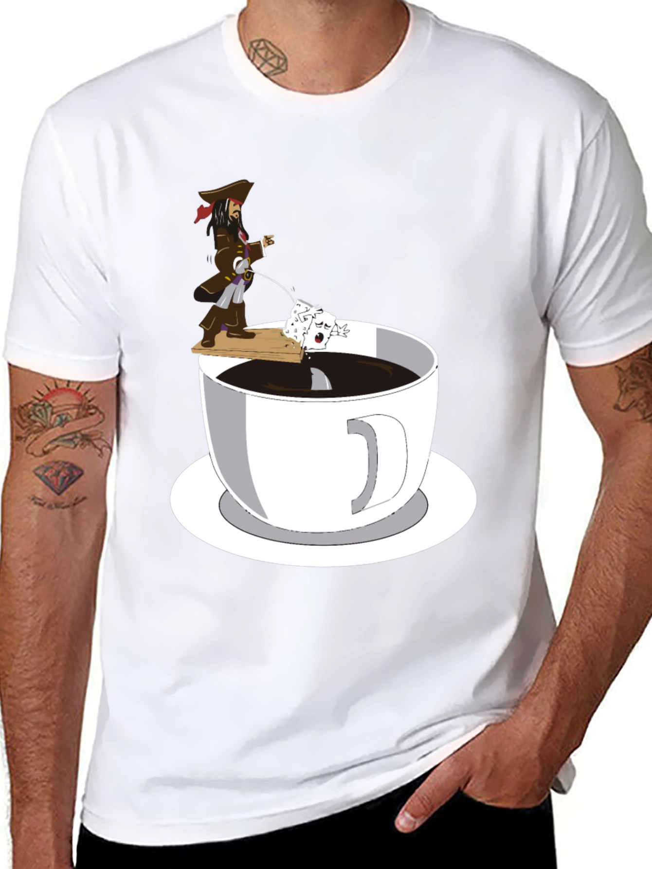 Pirate & Sugar Cube T-Shirt