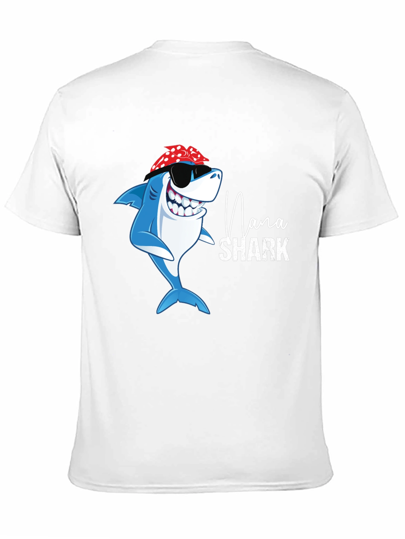 Nana Shark Graphic T-Shirt - Fun Family Apparel