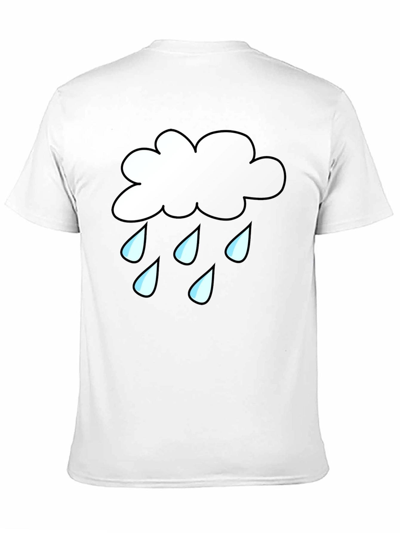 Rain Cloud Graphic T-Shirt
