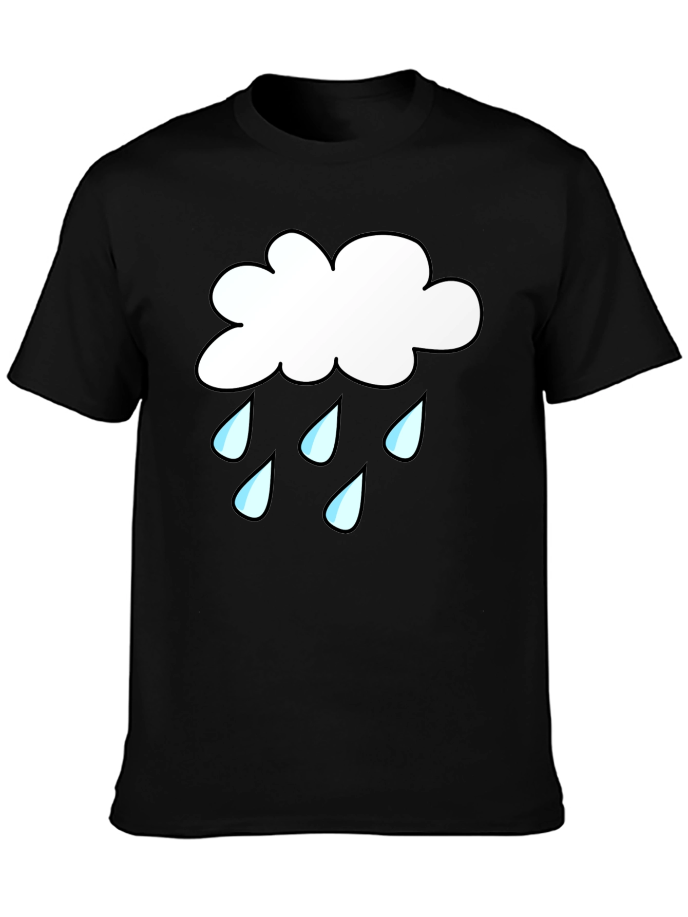 Rain Cloud Graphic T-Shirt