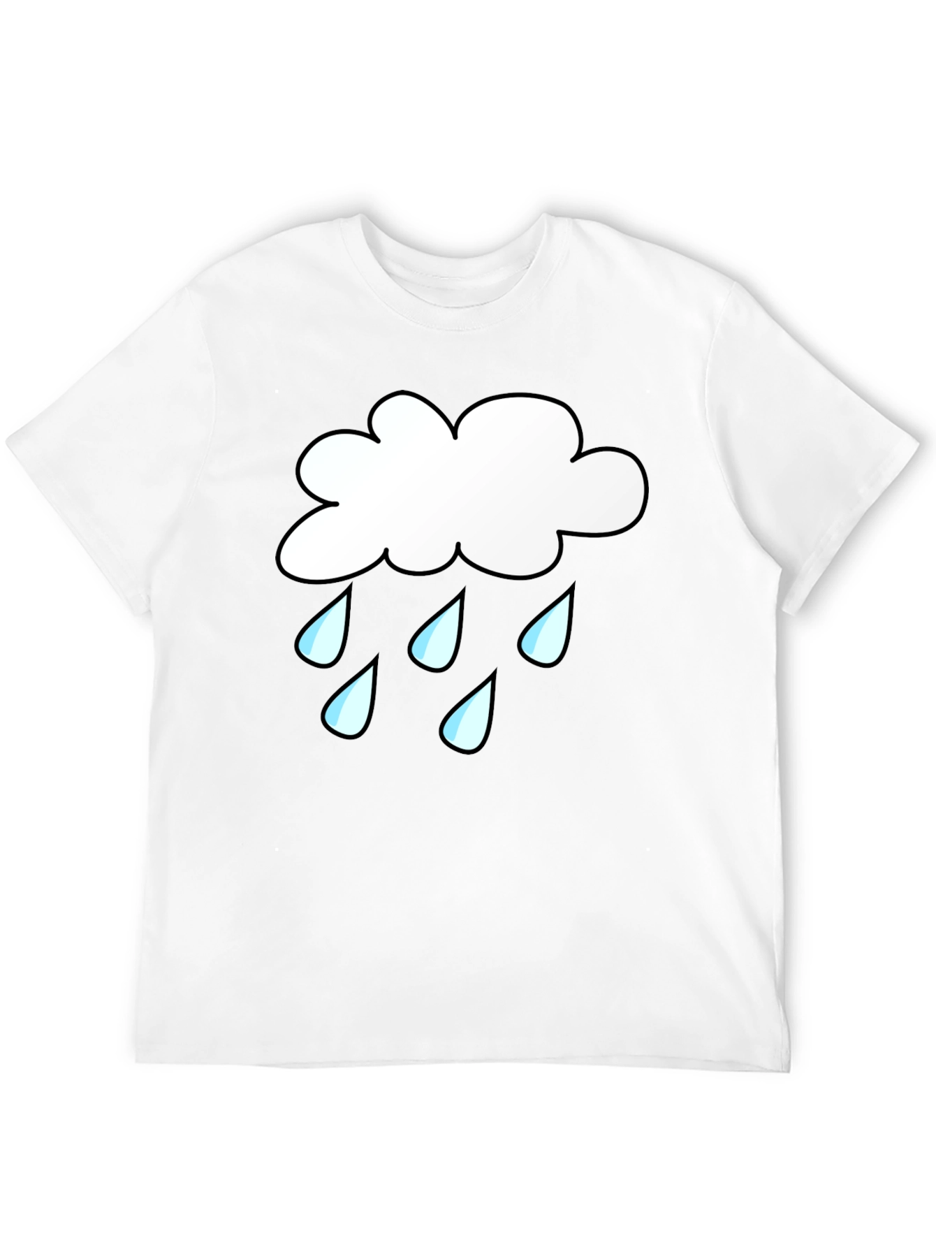 Rain Cloud Graphic T-Shirt