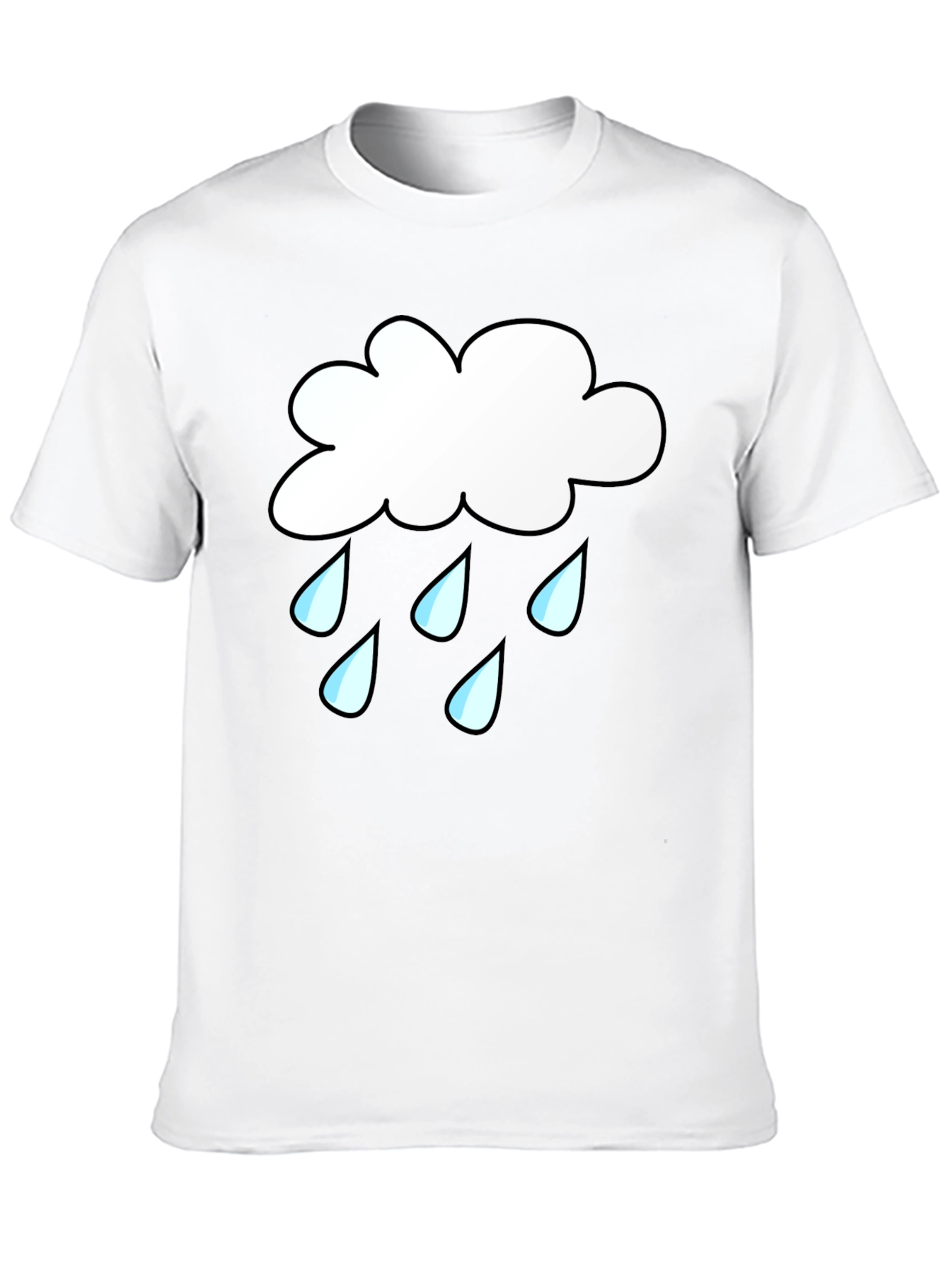 Rain Cloud Graphic T-Shirt