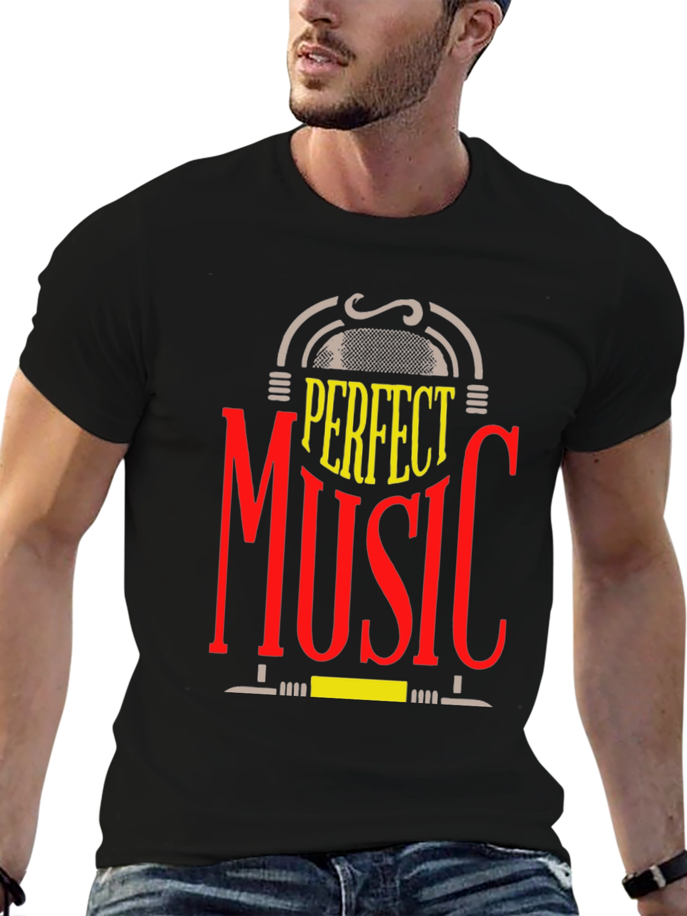 Perfect Music Jukebox Graphic Tee
