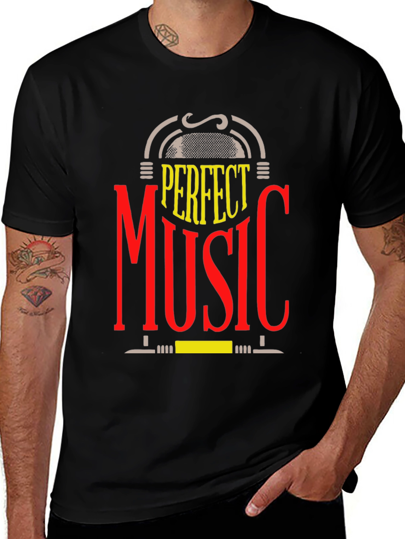 Perfect Music Jukebox Graphic Tee