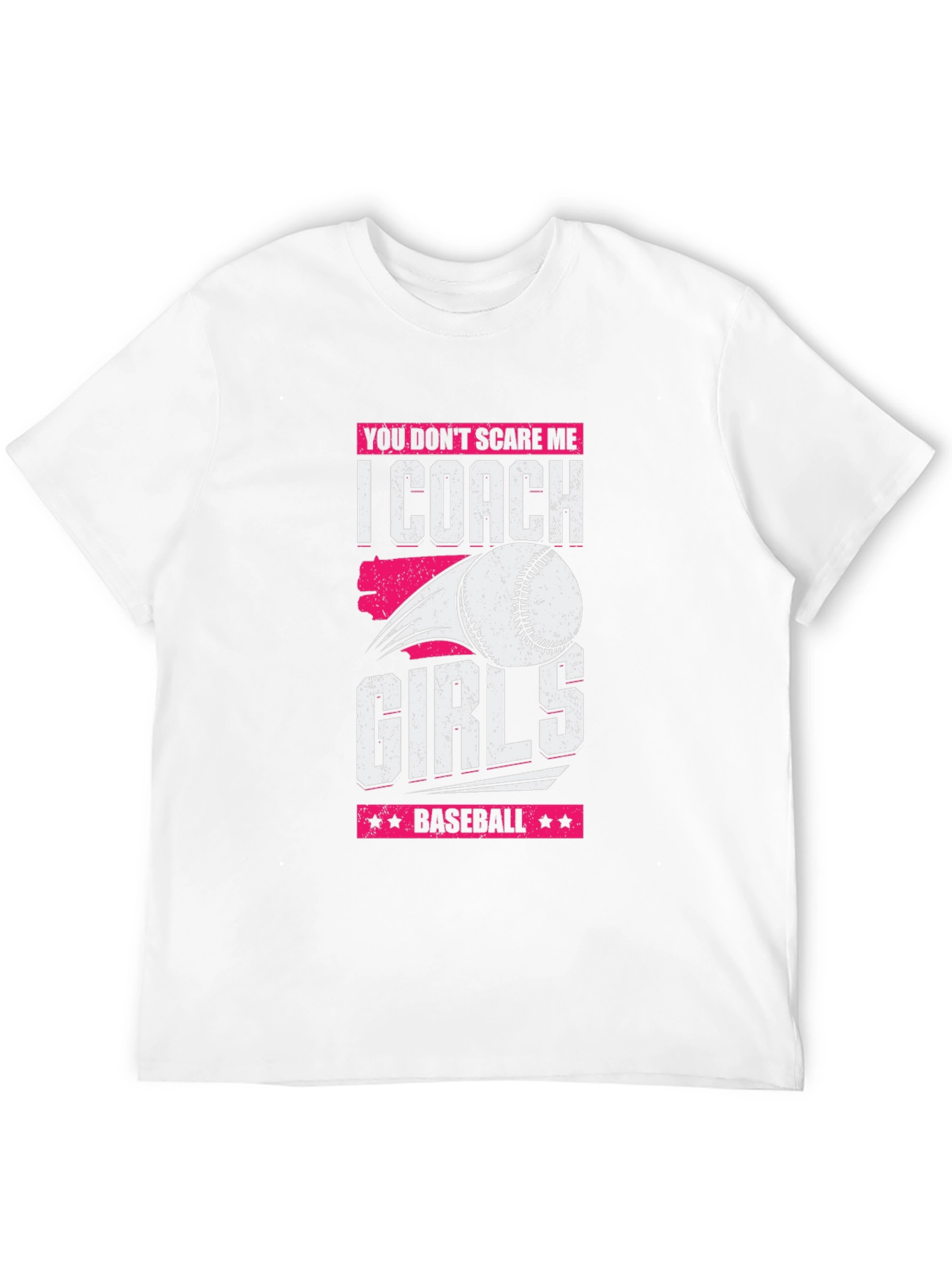 Girls Baseball Coach T-Shirt - Funny Gift