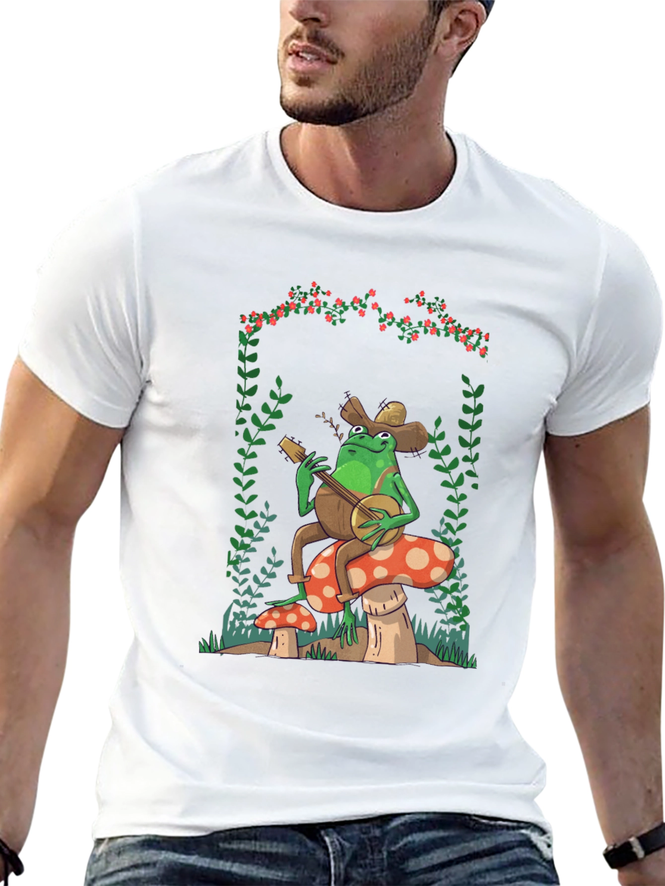 Frog Banjo Player T-Shirt