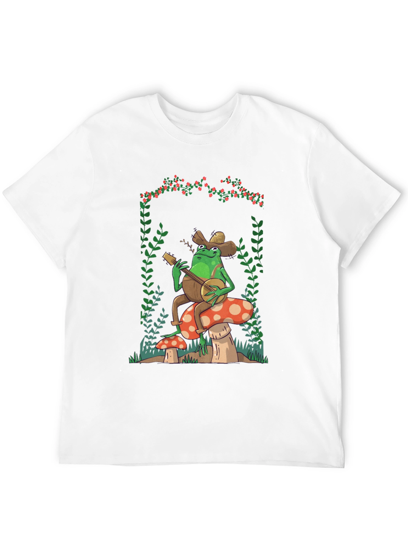 Frog Banjo Player T-Shirt