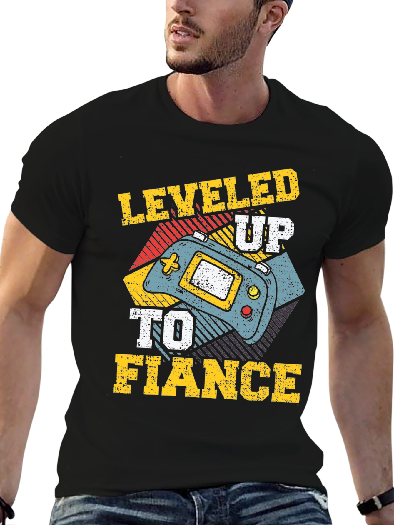 Leveled Up to Fiance T-Shirt