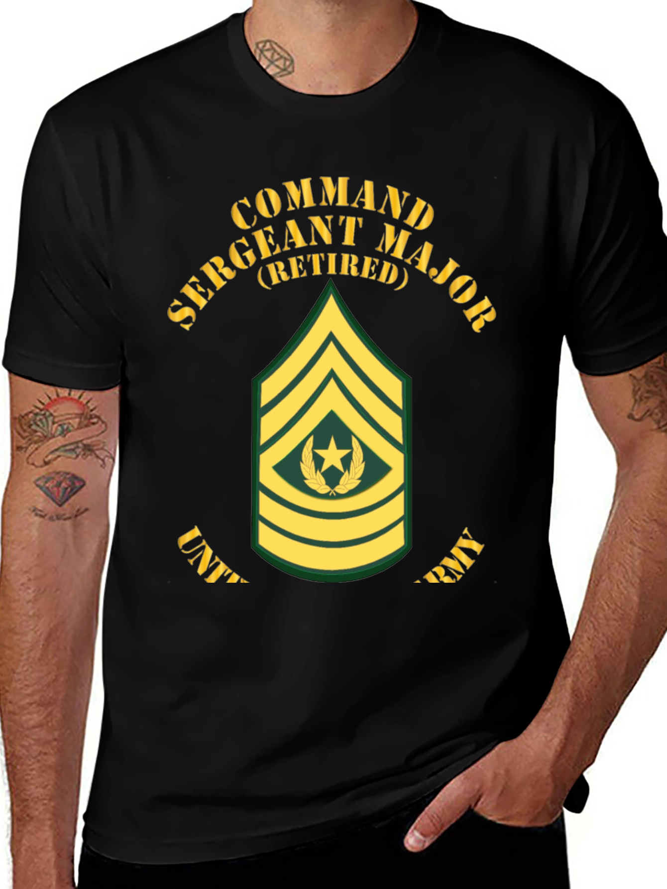 Retired Command Sergeant Major Army T-Shirt