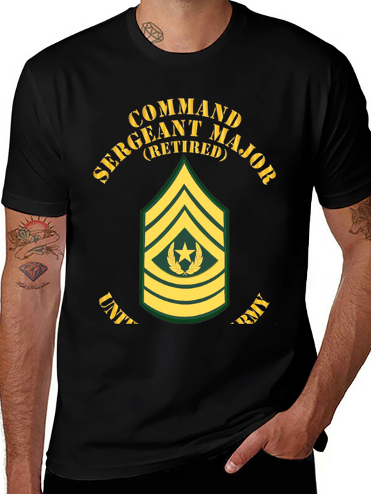 Retired Command Sergeant Major Army T-Shirt
