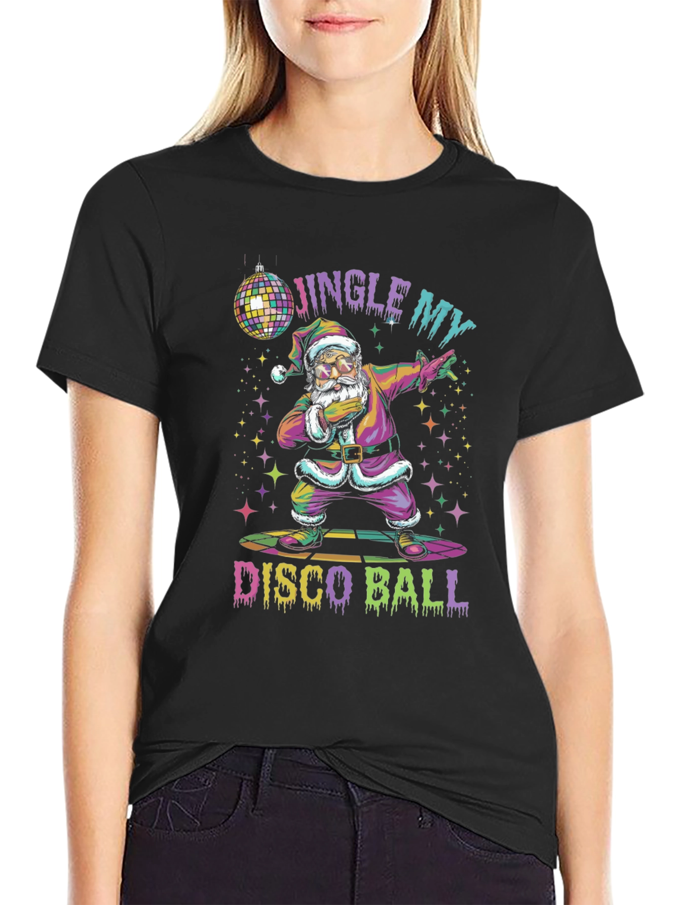 Jingle My Disco Ball Christmas T-Shirt