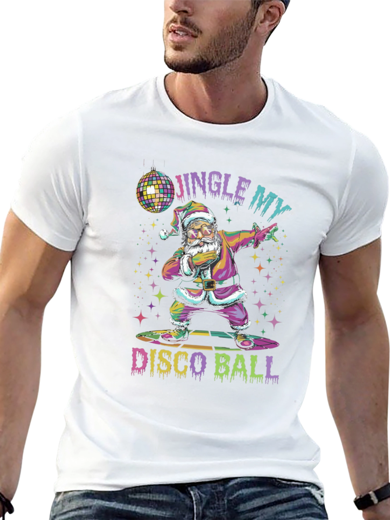 Jingle My Disco Ball Christmas T-Shirt
