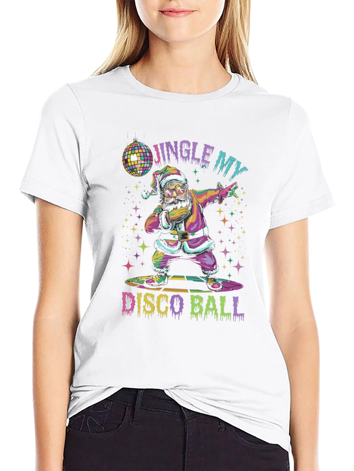 Jingle My Disco Ball Christmas T-Shirt