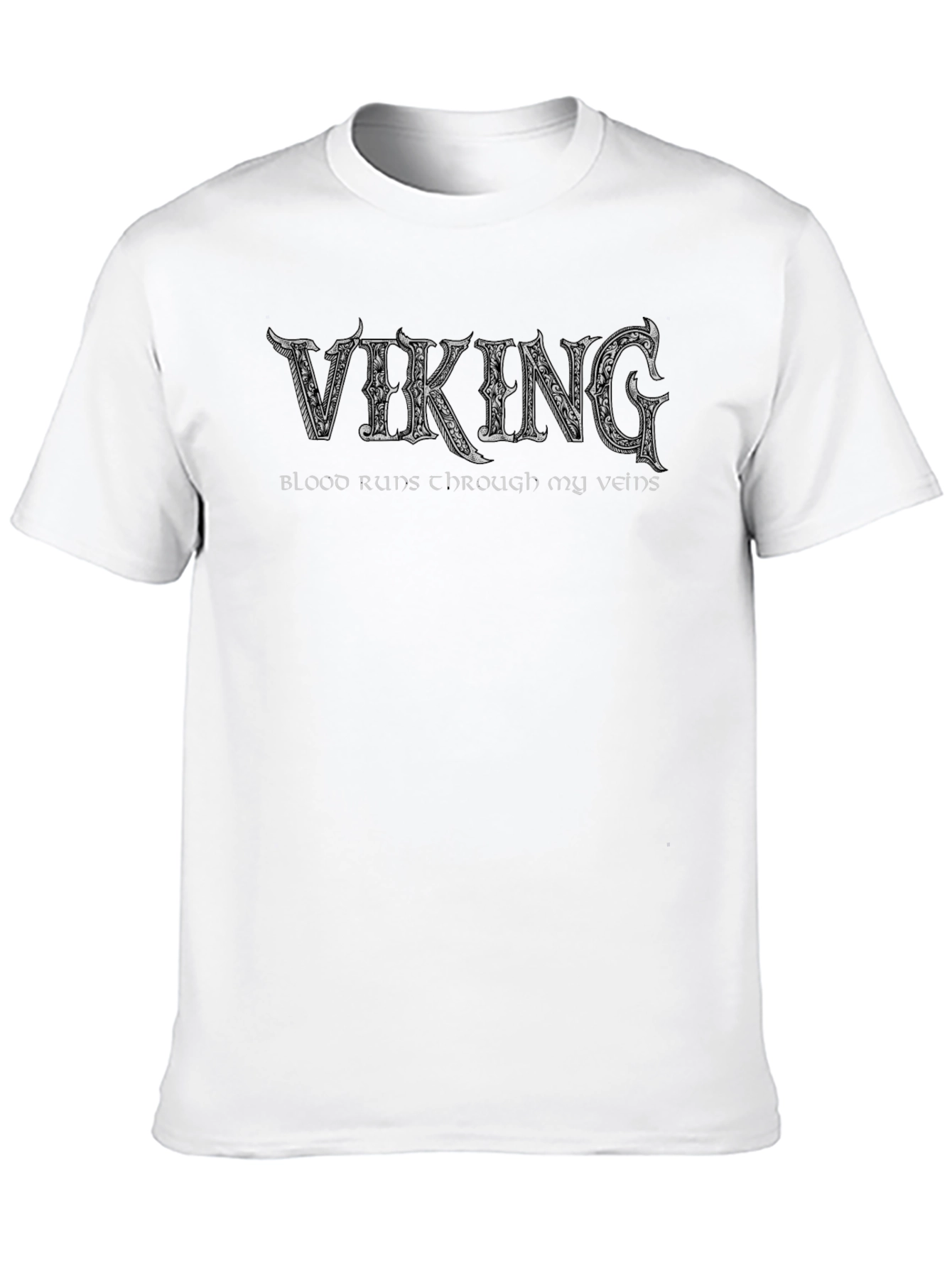 Viking Blood Runs Through My Veins Graphic Tee