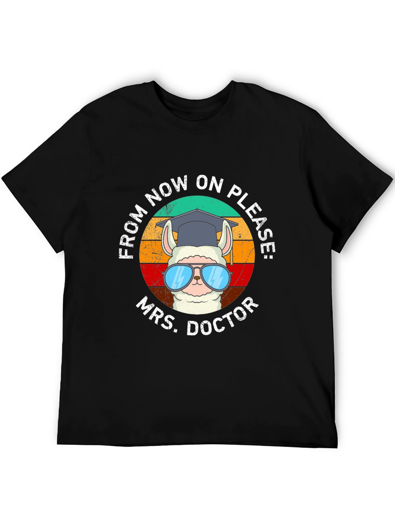 Mrs. Doctor Llama Graphic Tee