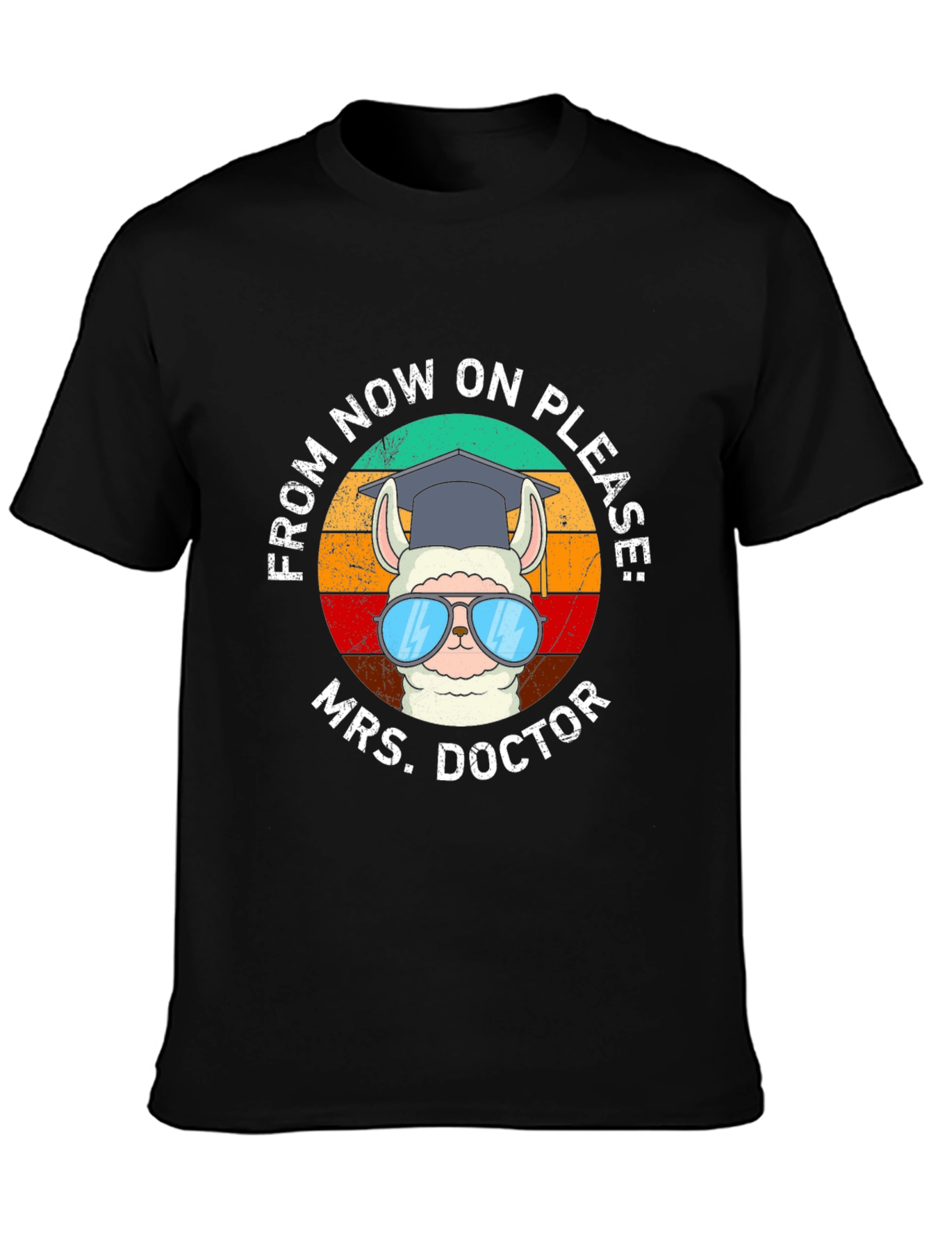 Mrs. Doctor Llama Graphic Tee