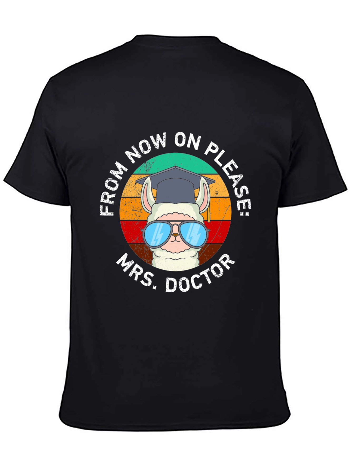 Mrs. Doctor Llama Graphic Tee