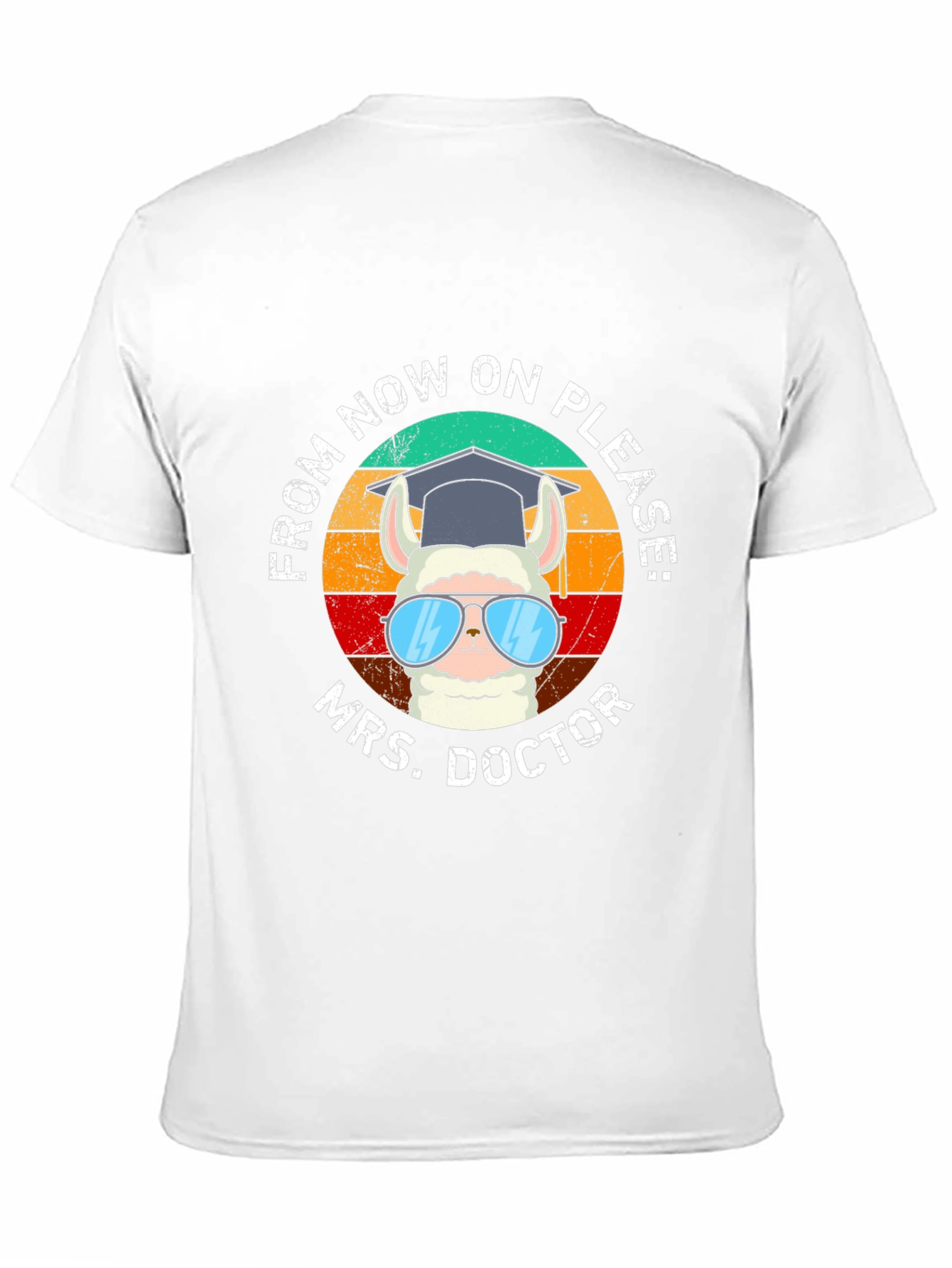 Mrs. Doctor Llama Graphic Tee