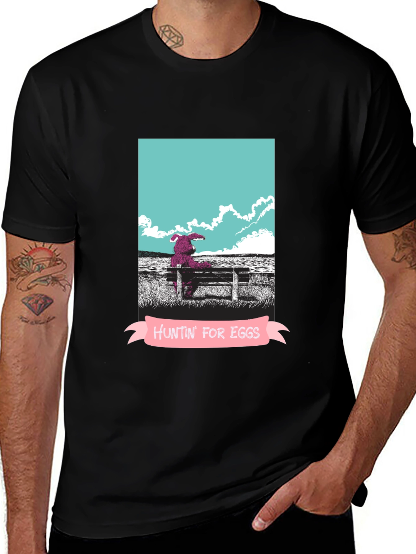 Huntin For Eggs Graphic Tee