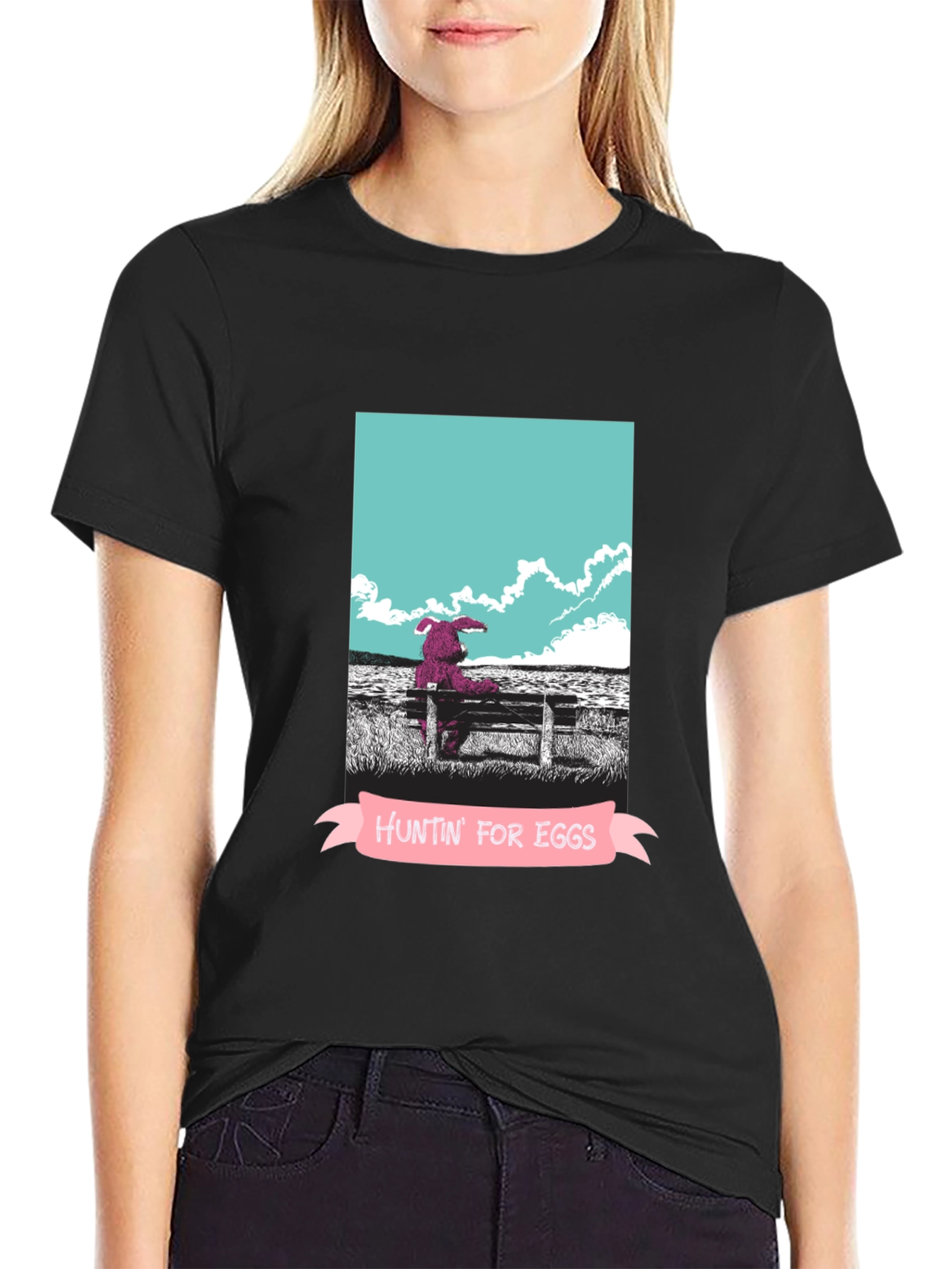 Huntin For Eggs Graphic Tee