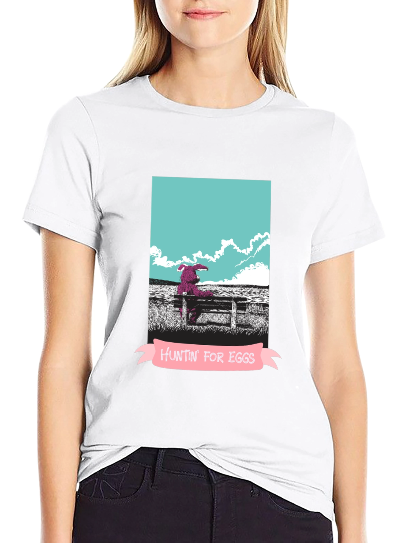 Huntin For Eggs Graphic Tee