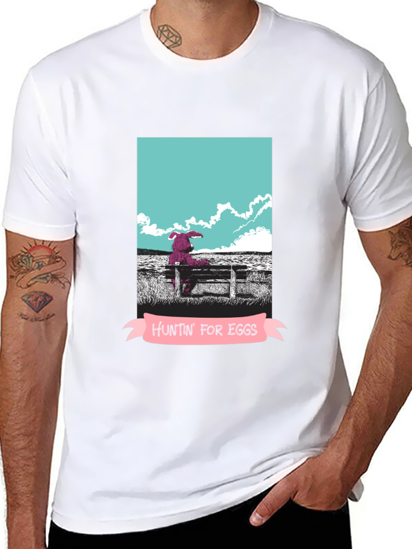 Huntin For Eggs Graphic Tee