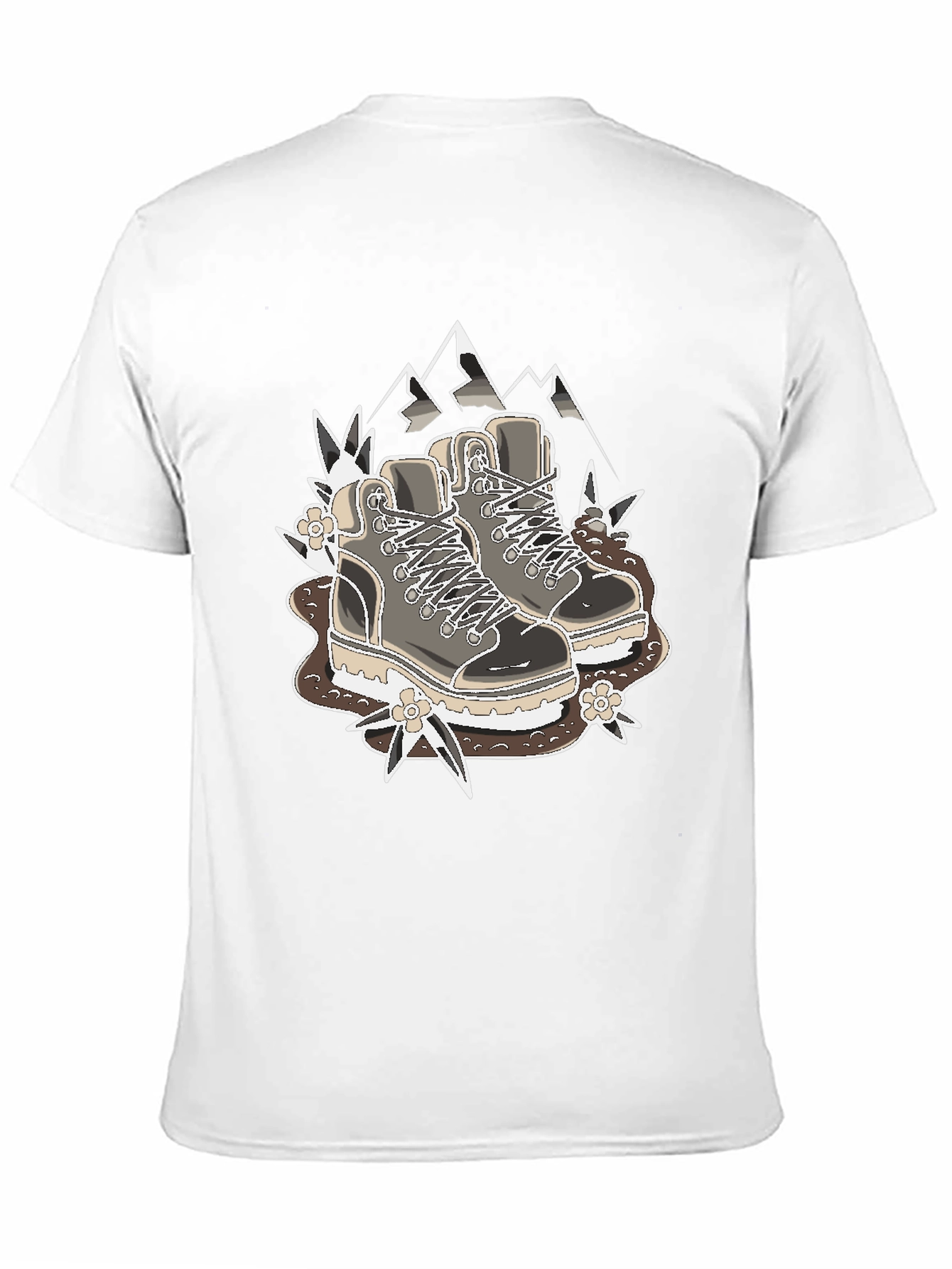 Hiking Boots Graphic T-Shirt - Outdoor Adventure Tee