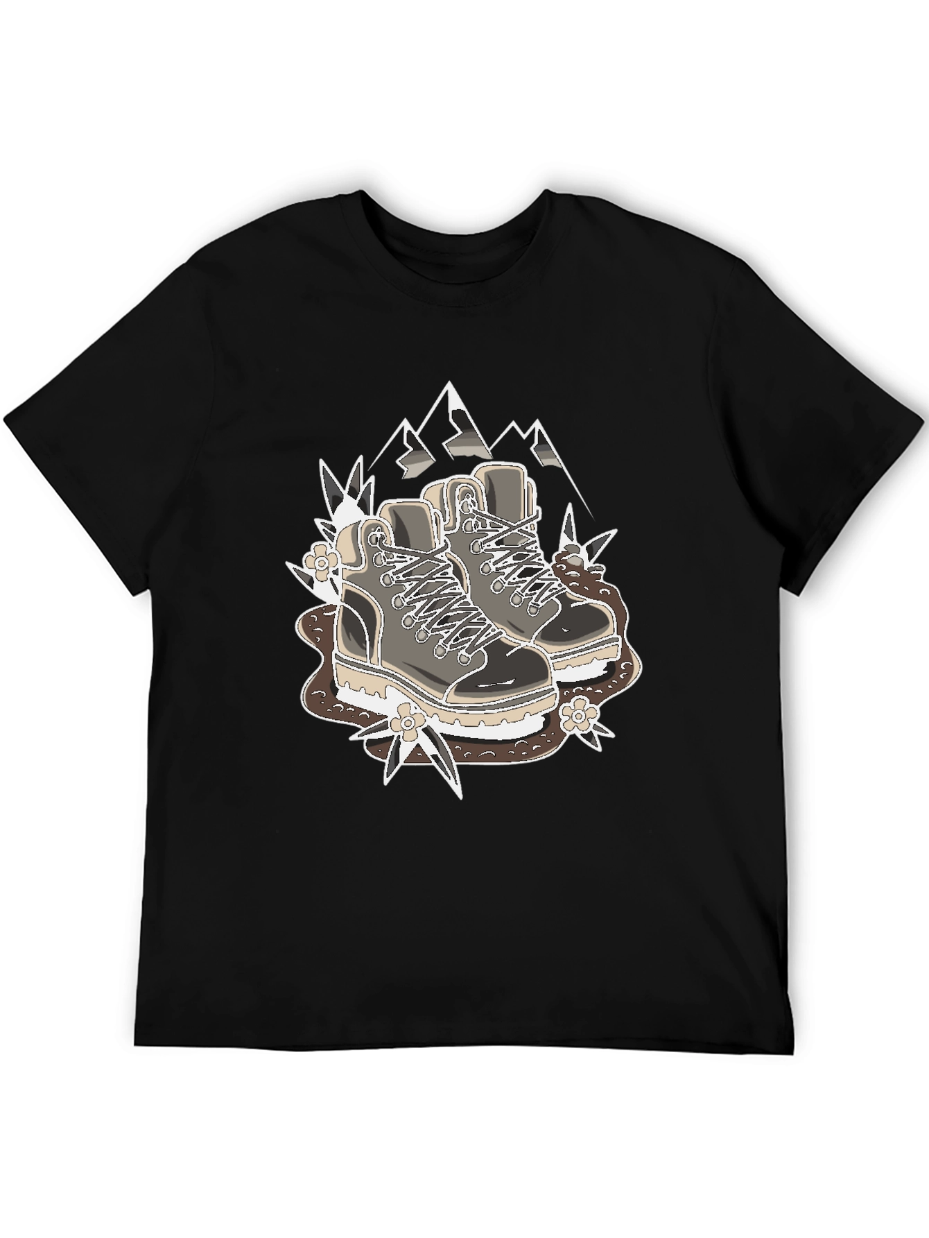 Hiking Boots Graphic T-Shirt - Outdoor Adventure Tee