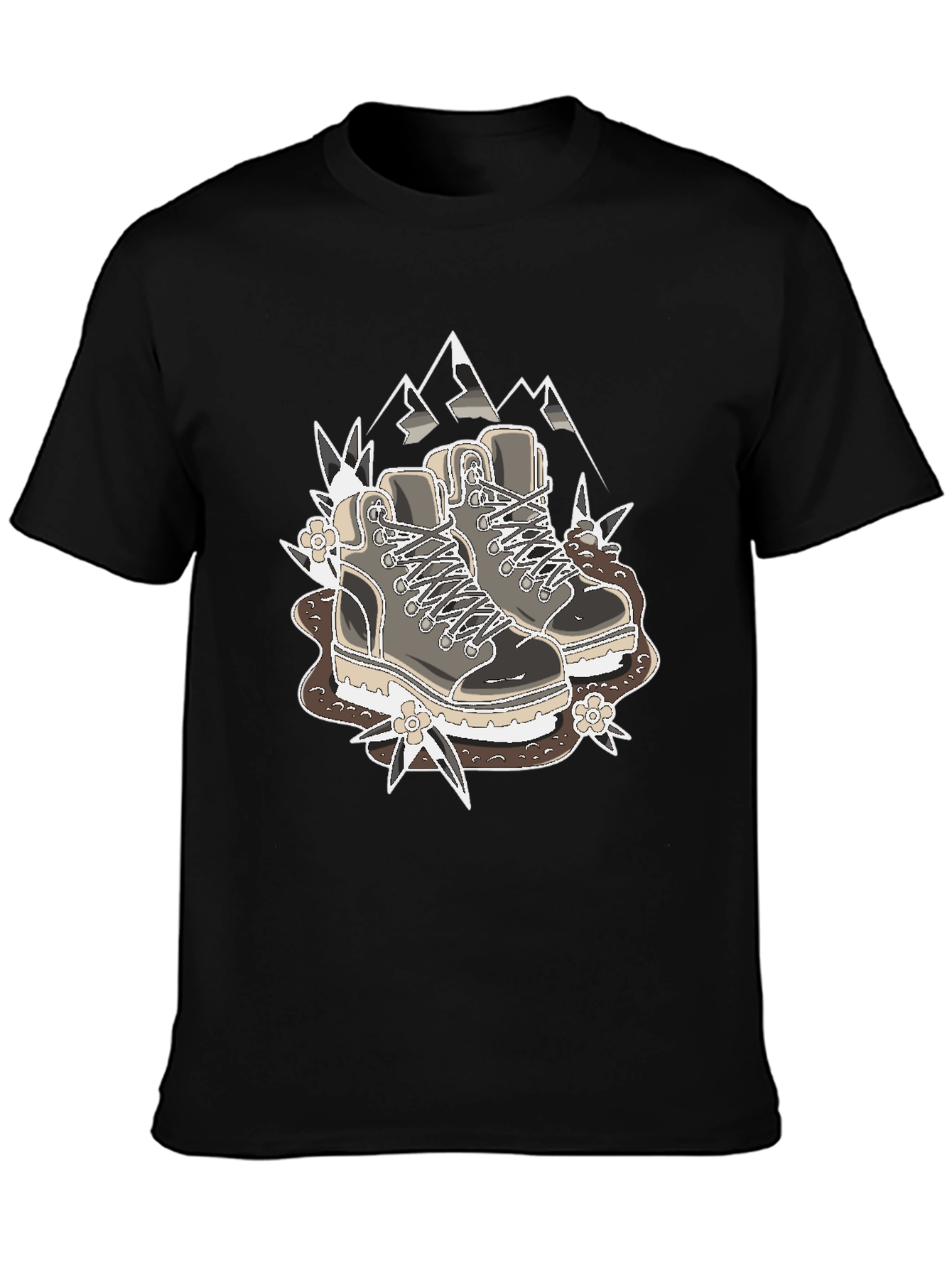 Hiking Boots Graphic T-Shirt - Outdoor Adventure Tee