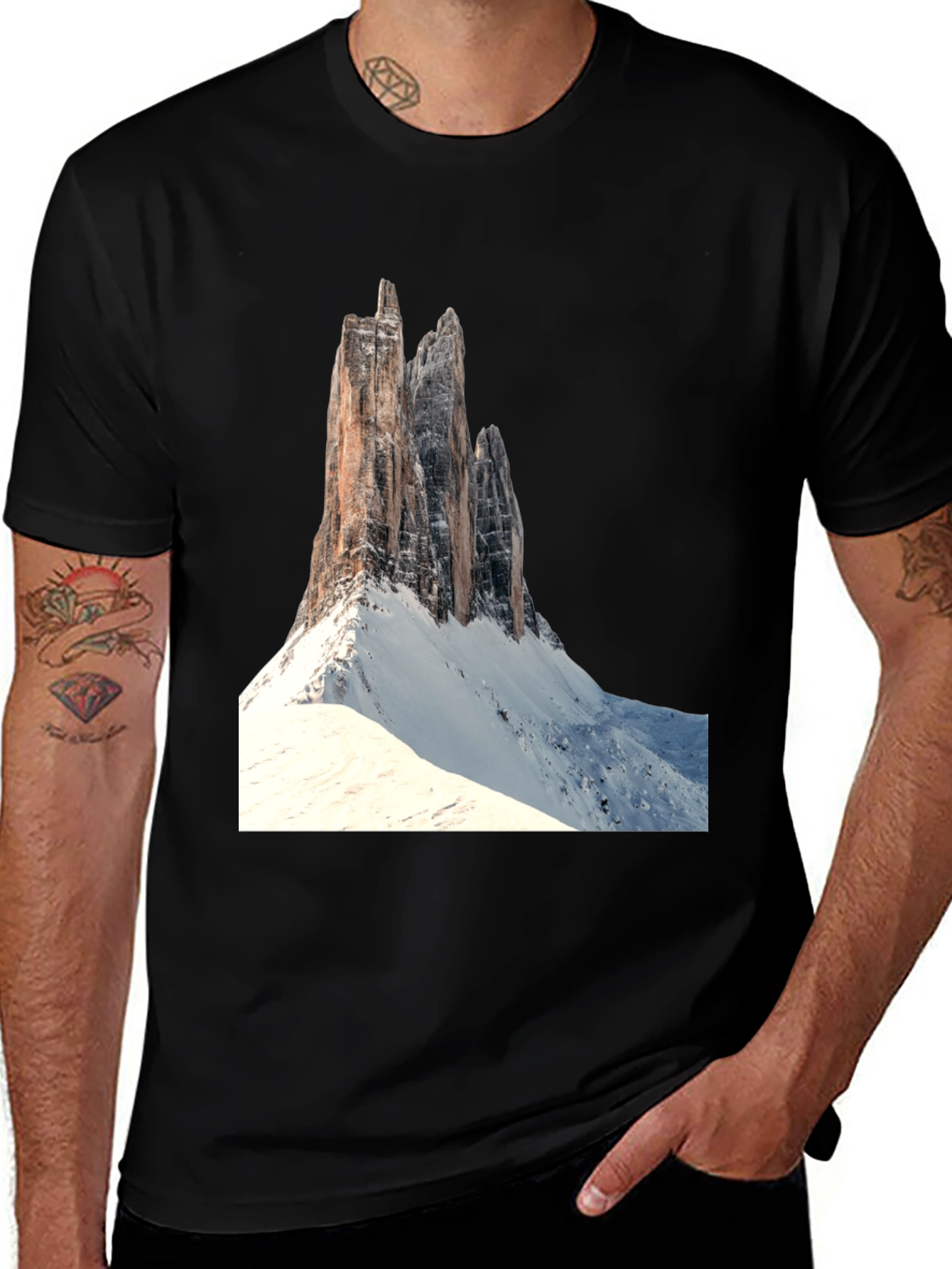Mountain Peaks Graphic Tee