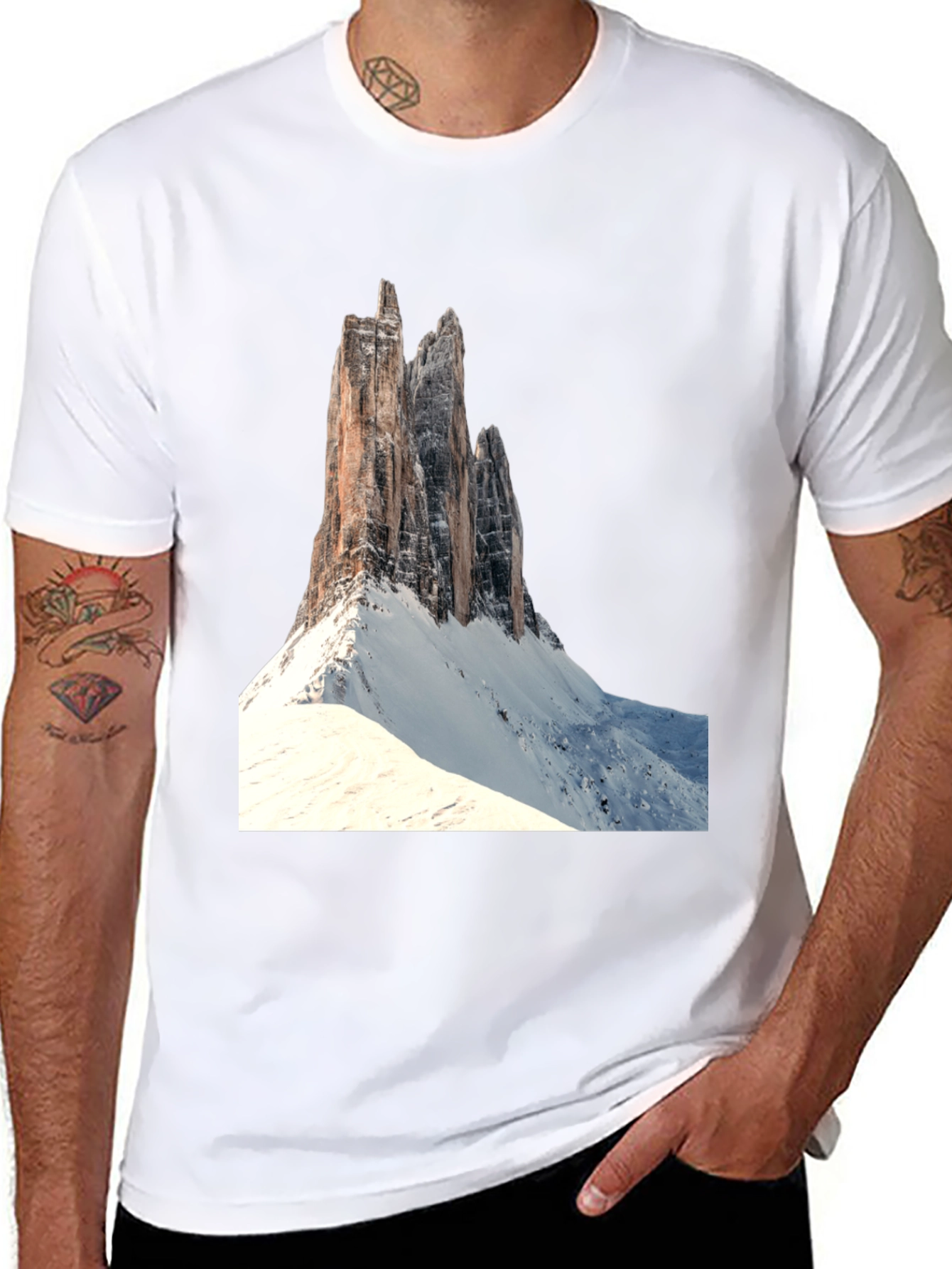 Mountain Peaks Graphic Tee