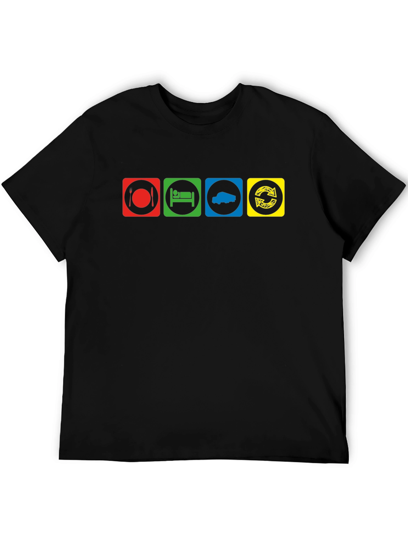 Eat Sleep Truck Repeat T-Shirt