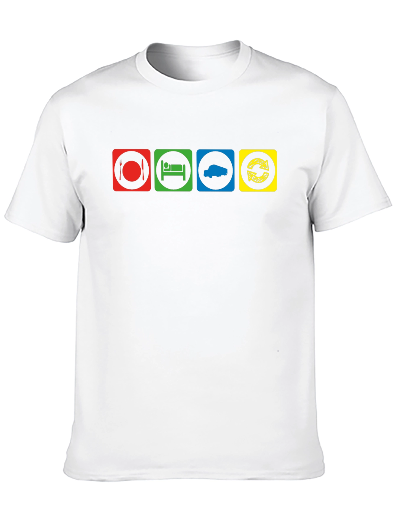 Eat Sleep Truck Repeat T-Shirt