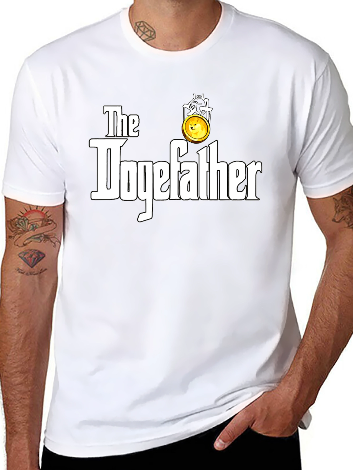 The Dogefather T-Shirt - Crypto Meme Shirt