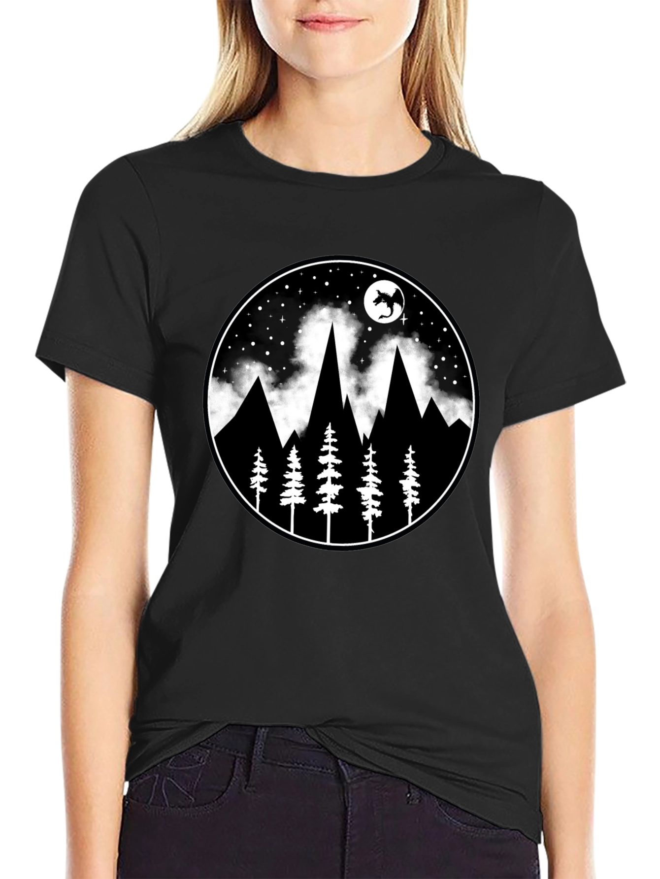 Mountain & Trees Graphic Tee