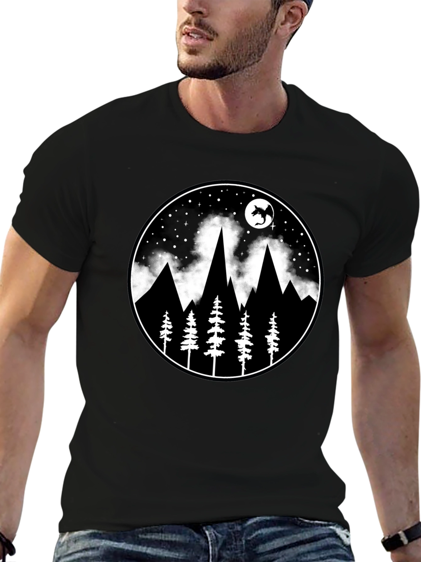 Mountain & Trees Graphic Tee