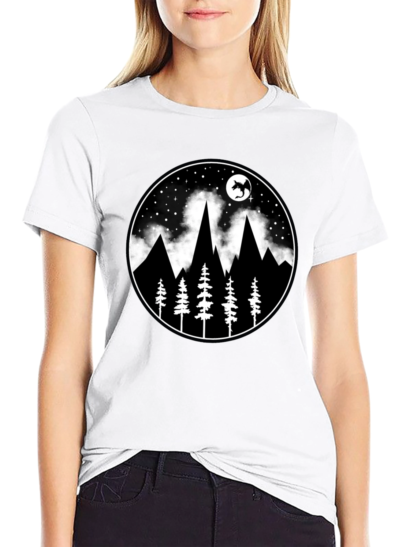 Mountain & Trees Graphic Tee