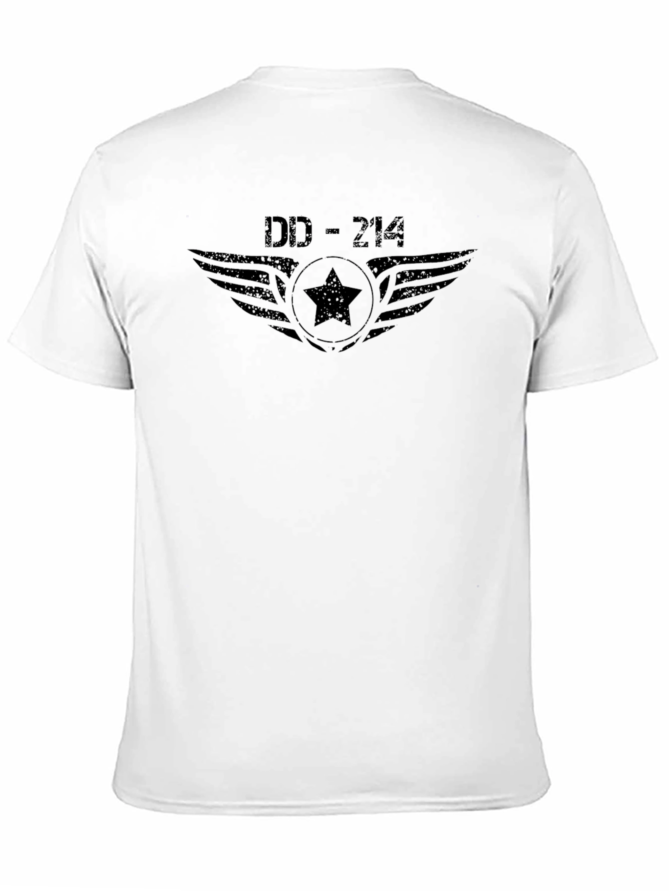 DD-214 Veteran Wings Graphic Tee