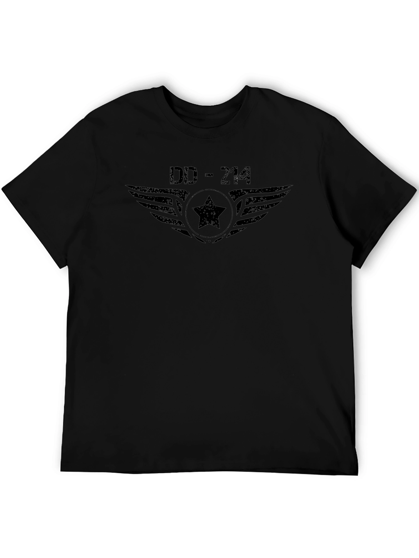 DD-214 Veteran Wings Graphic Tee